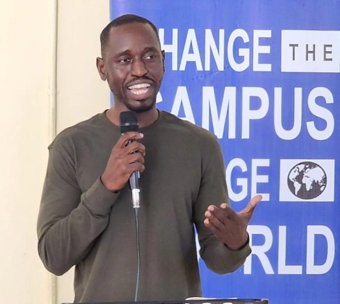 Pastor Daniel Ncheengamwa, lead pastor of Every Nation Church Zambia